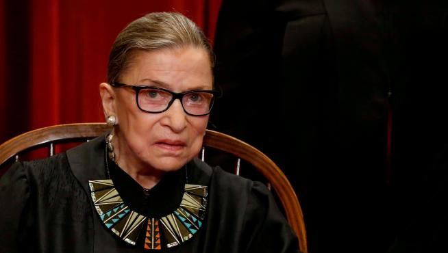 Ruth Bader Ginsburg.