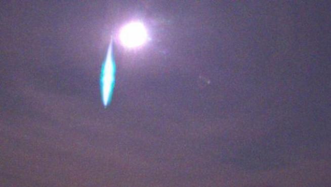 Detectan una bola de fuego sobrevolando el centro de España a 95.000