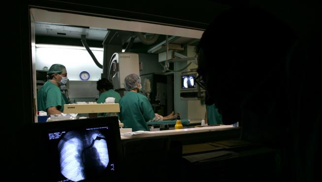 Imagen de archivo del servicio de radiología del Hospital Clínico de Zaragoza.