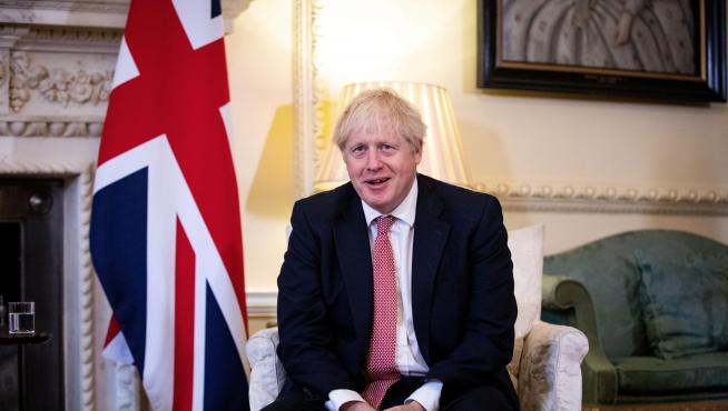 El primer ministro británico, Boris Johnson, el viernes en Londres.