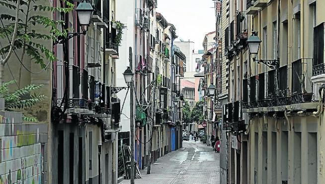 El entorno de la calle de Pignatelli, pendiente de su intervención urbanística.