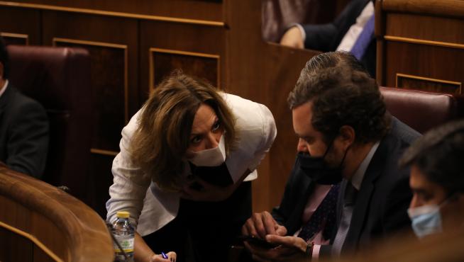 Cuca Gamarra en el Congreso