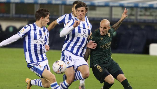 Fotos del partido Real Sociedad - SD Huesca, en el Estadio Reale Arena.