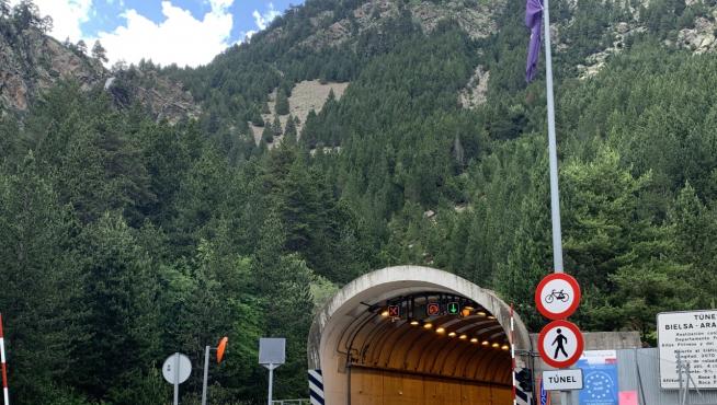 El túnel de Bielsa, uno de los cuatro pasos por el Pirineo.