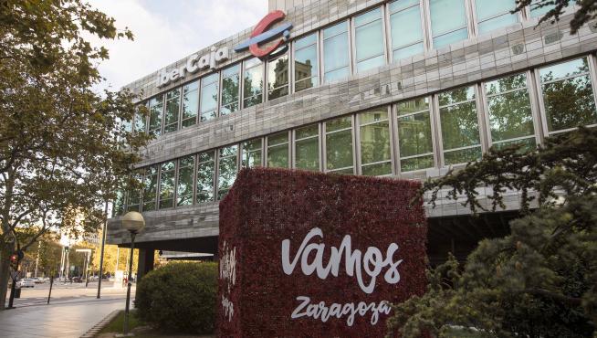 Sede central de Ibercaja en Zaragoza.