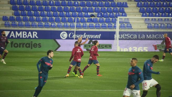 Partido SD Huesca - Sevilla en imágenes