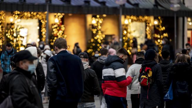 Germany lockdown against coronavirus pandemic in Munich