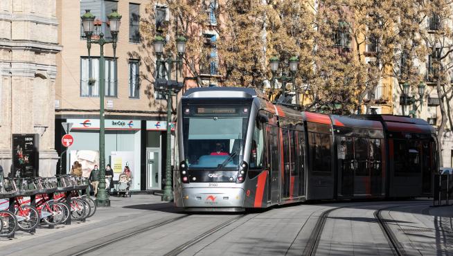 Tranvía de Zaragoza.