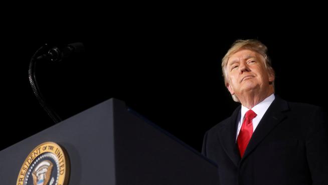 Donald Trump, en la pasada campaña en Dalton (Georgia)