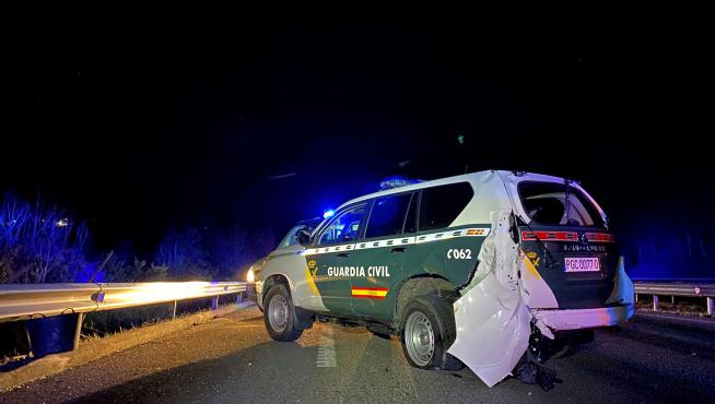 Muere un guardia civil atropellado en un control de movilidad en Mieres