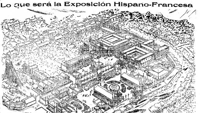 Grabado de la futura exposición