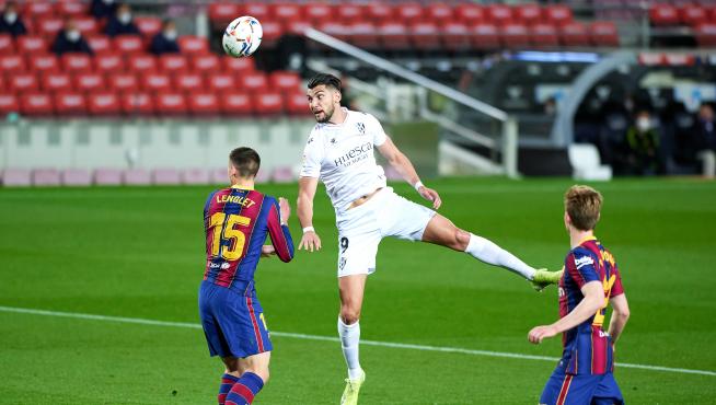 Partido FC Barcelona - SD Huesca, 27ª jornada de LaLiga Santander