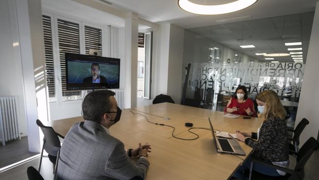 En el acto se habló sobre las acciones que han tenido que realizar las empresas exportadoras para afrontar el escenario que deja la pandemia.