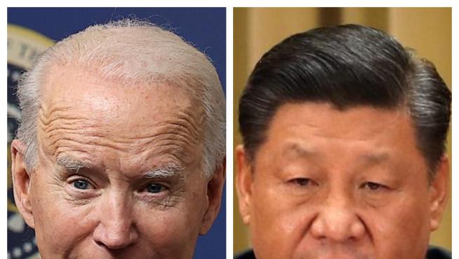 Joe Biden y Xi-Jinping