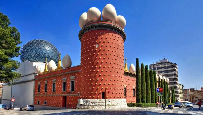 El Teatro-Museo Dalí en Figueras.