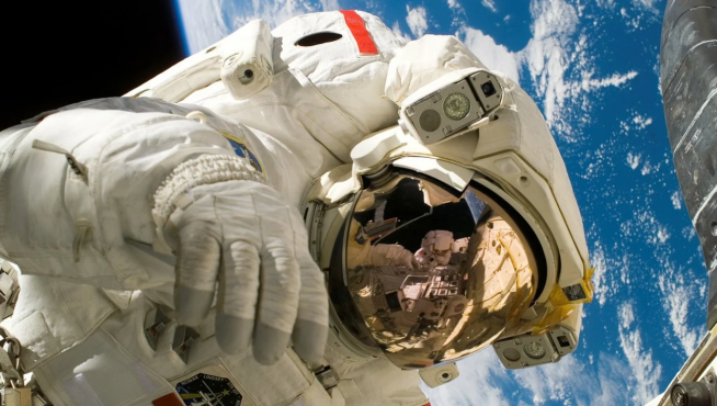 Foto de archivo de un astronauta