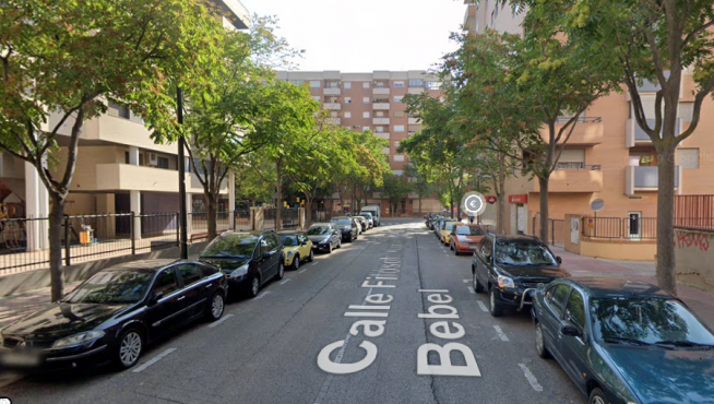 Calle Augusto Babel, donde se produjo una de las agresiones
