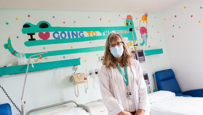 María Luisa Justa, subdirectora del Hospital Materno Infantil Miguel Servet.