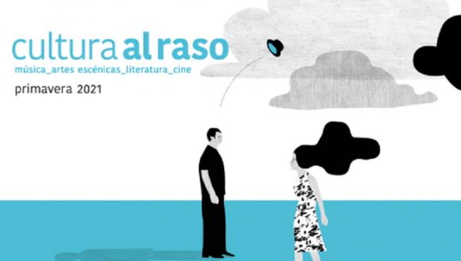 Cartel de 'Cultura al Raso' de Zaragoza.