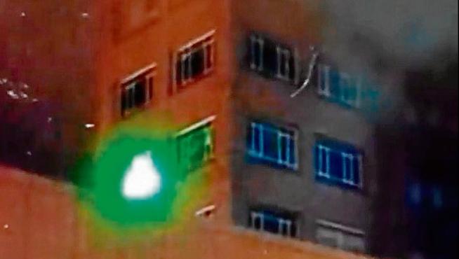 Luces y movimientos sospechosos en una de las plantas del Hospital Miguel Servet, que fue vista por una patrulla del 091 que hacía ronda