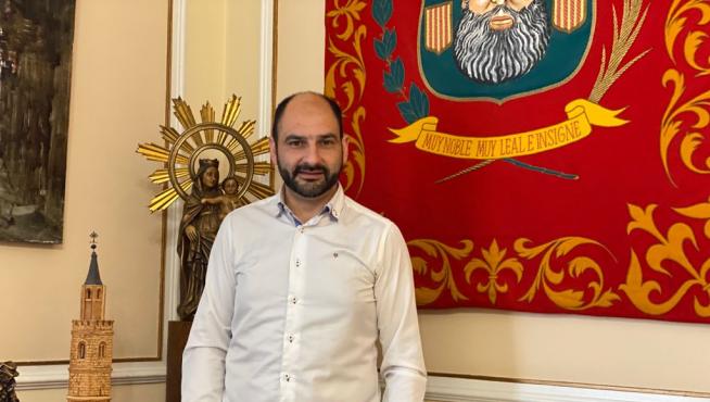 El alcalde de Barbastro, Fernando Torres, que acaba de dimitir del patronato de la residencia.