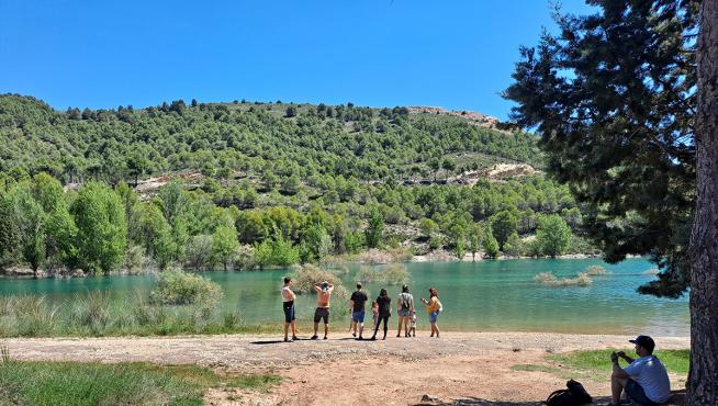 Embalse de La Tranquera, en la comarca de Calatayud