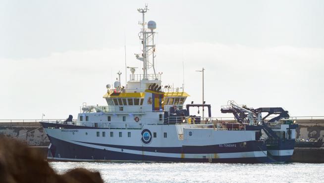 El buque oceanográfico Ángeles Alvariño regresa al Puerto de Santa Cruz de Tenerife por cuestiones técnicas este sábado