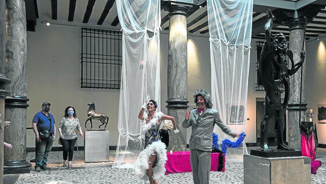 El Museo Pablo Gargallo acogió el pasado año visitas teatralizadas.