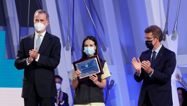 El Rey preside entrega de Medalla de Galicia