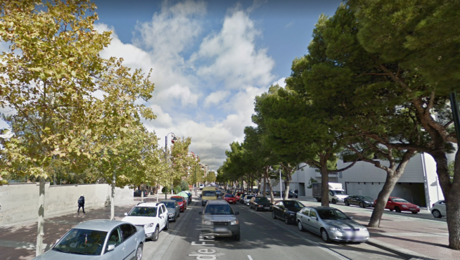 Una imagen de la calle de Fray Juan Garcés, donde ocurrieron los hechos.