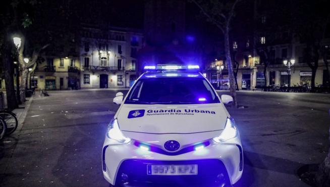 Un vehículo de la Guardia Urbana de Barcelona.