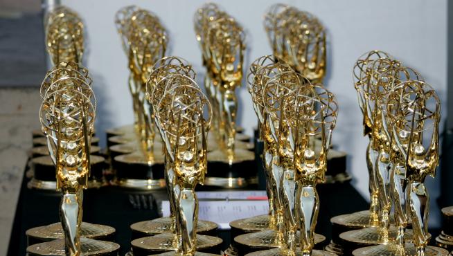 FILE PHOTO: Emmy Award statuettes are seen at the 2006 Creative Arts Emmy Awards in Los Angeles