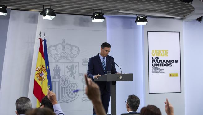 Rueda de prensa de Pedro Sánchez