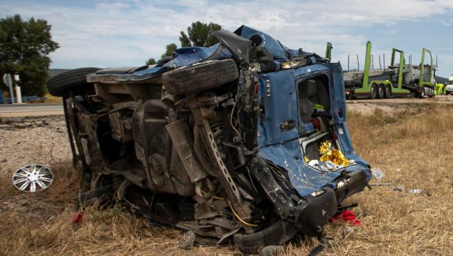 Dos personas mueren en Soria en un accidente en la carretera N-122