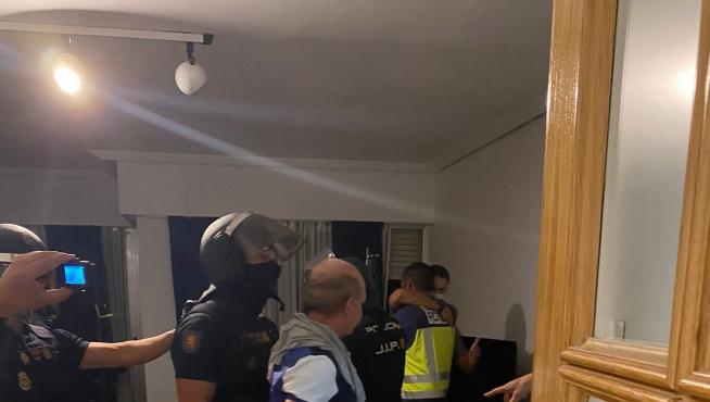 Momento de la detención de Hugo Carvajal