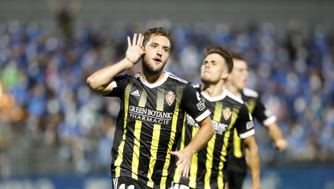 Foto del partido Fuenlabrada-Real Zaragoza, quinta jornada de Segunda División.