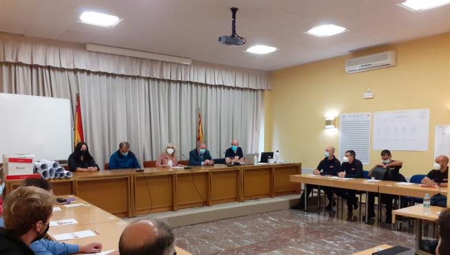 La subdelegada del Gobierno en Huesca, Silvia Salzar, ha abierto el curso de gestión de emergencias en túneles organizado por la Escuela Nacional de Protección Civil.