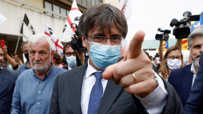 Italian court holds hearing on Catalan separatist European arrest warrant, in Sassari