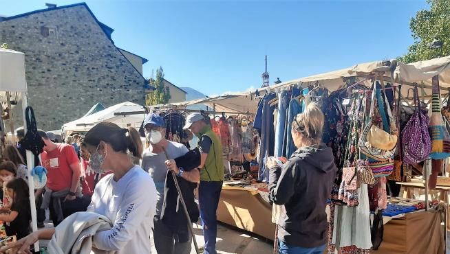 La feria ganadera de El Pilar vuelve a Benasque tras el parón obligado de  2020