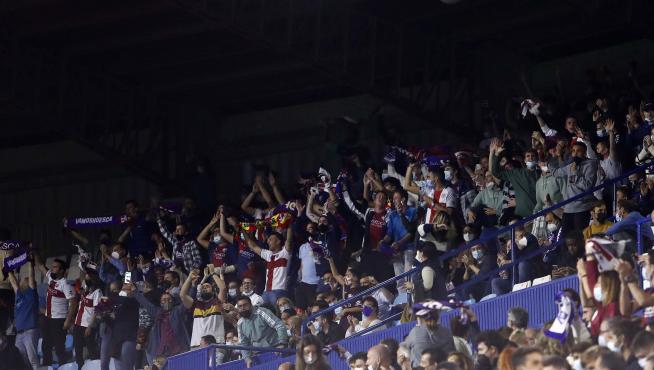El Huesca volverá a estar acompañado por aficionados en una nueva salida.