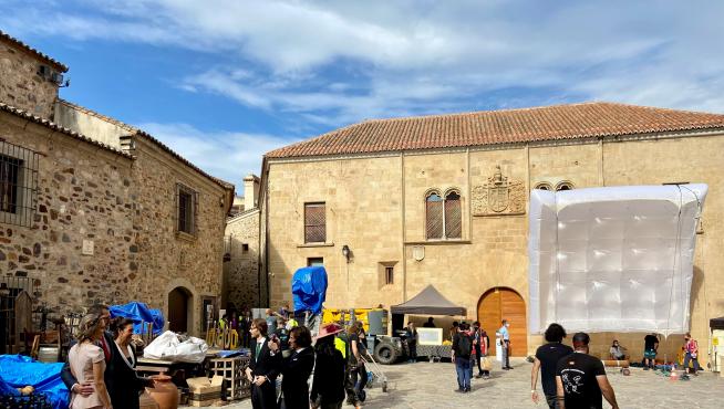 HBO sitia la ciudadela de Cáceres con la precuela de "Juego de tronos"