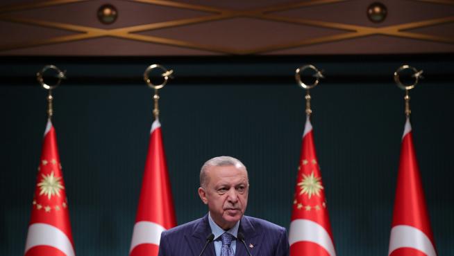 El presidente de Turquía, Tayyip Erdogan.