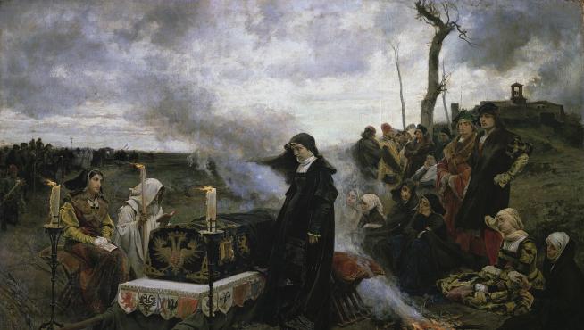 'Doña Juana la Loca', el cuadro que le valió fama mundial a Francisco Pradilla.