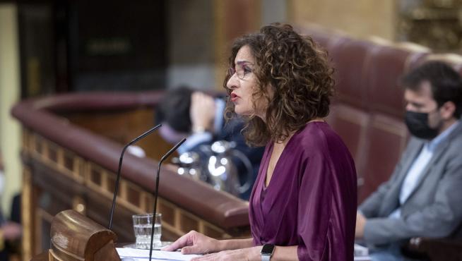 La ministra de Hacienda, María Jesús Montero