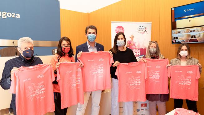 Presentación de la Carrera de la Mujer de Zaragoza 2021.