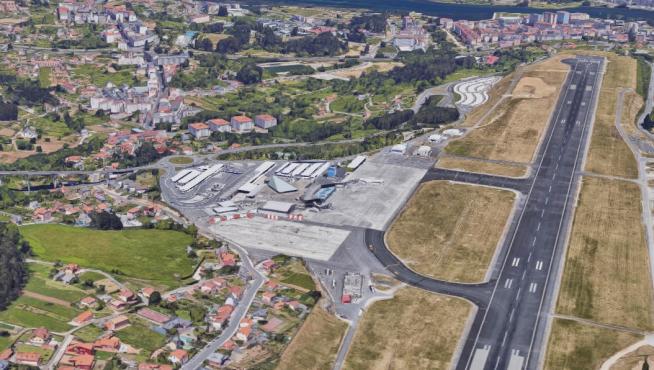 Aeropuerto coruñés de Alvedro (La Coruña)