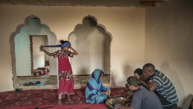 Fatimetu Mojtar Ahmed. Campamento saharaui de Bojador, octubre de 2016.