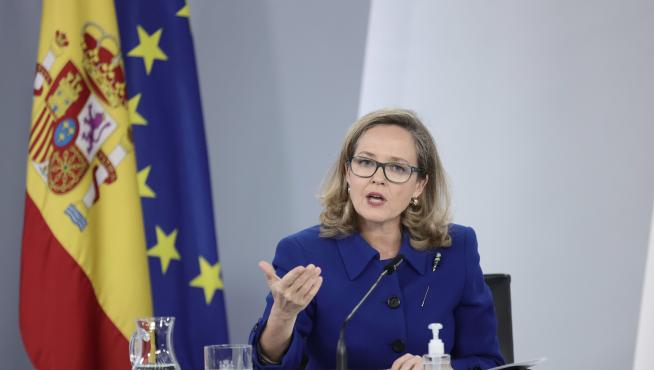La vicepresidenta primera y ministra de Asuntos Económicos y Transformación Digital, Nadia Calviño.
