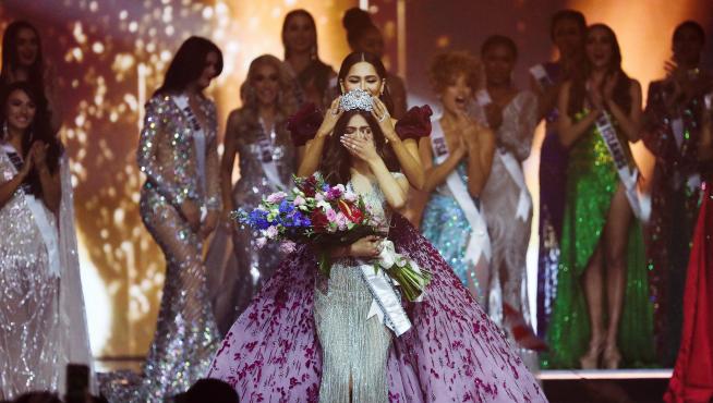 La india Harnaaz Sandhu, se proclama Miss Universo.