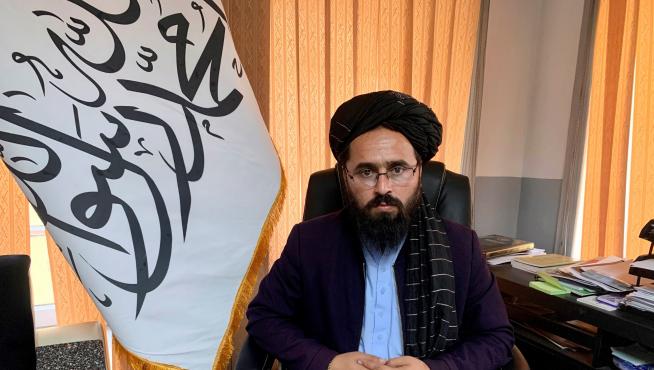 El portavoz del todopoderoso Ministerio para la Propagación de la Virtud y la Prevención del Vicio del Gobierno talibán, Mohammad Sadiq.